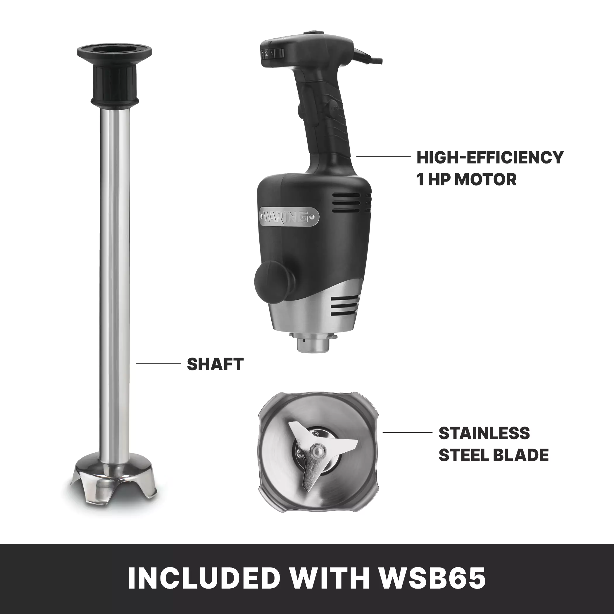 Waring CB15V Countertop Food Blender W/ Metal Container