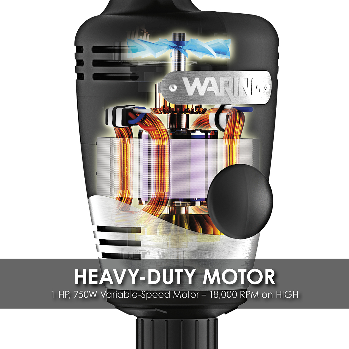 21" Heavy-Duty Big Stik Immersion Blender