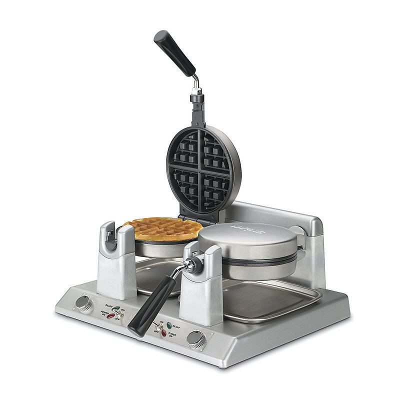 Double Side-By-Side Belgian Waffle Maker &ndash; 208V 2700W