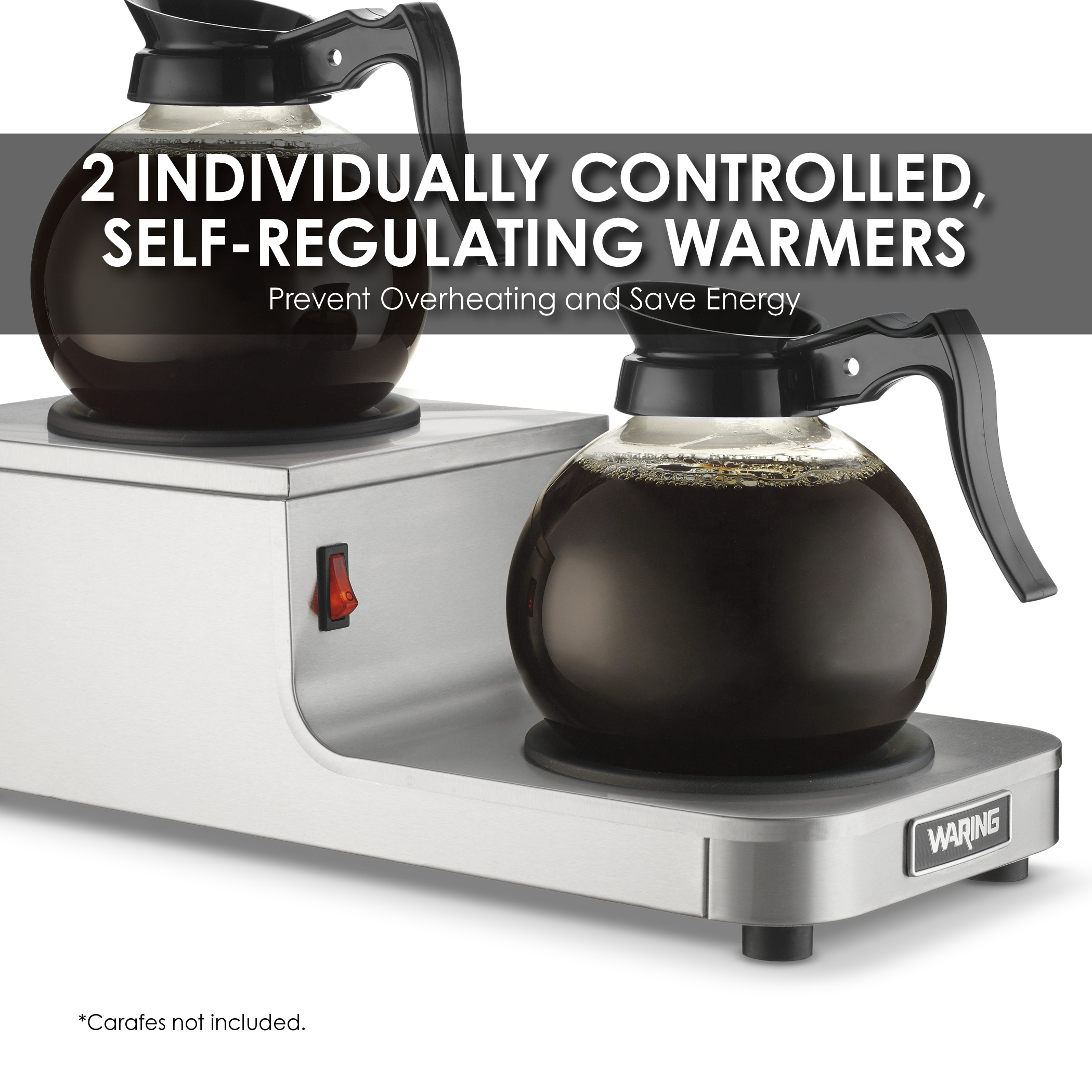 Step-Up, Double Coffee Warmer