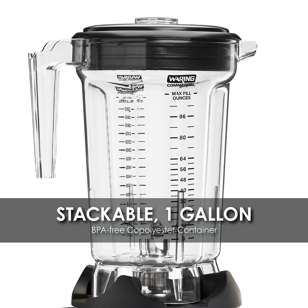 The Legend One-Gallon Food Blender with Copolyester Container