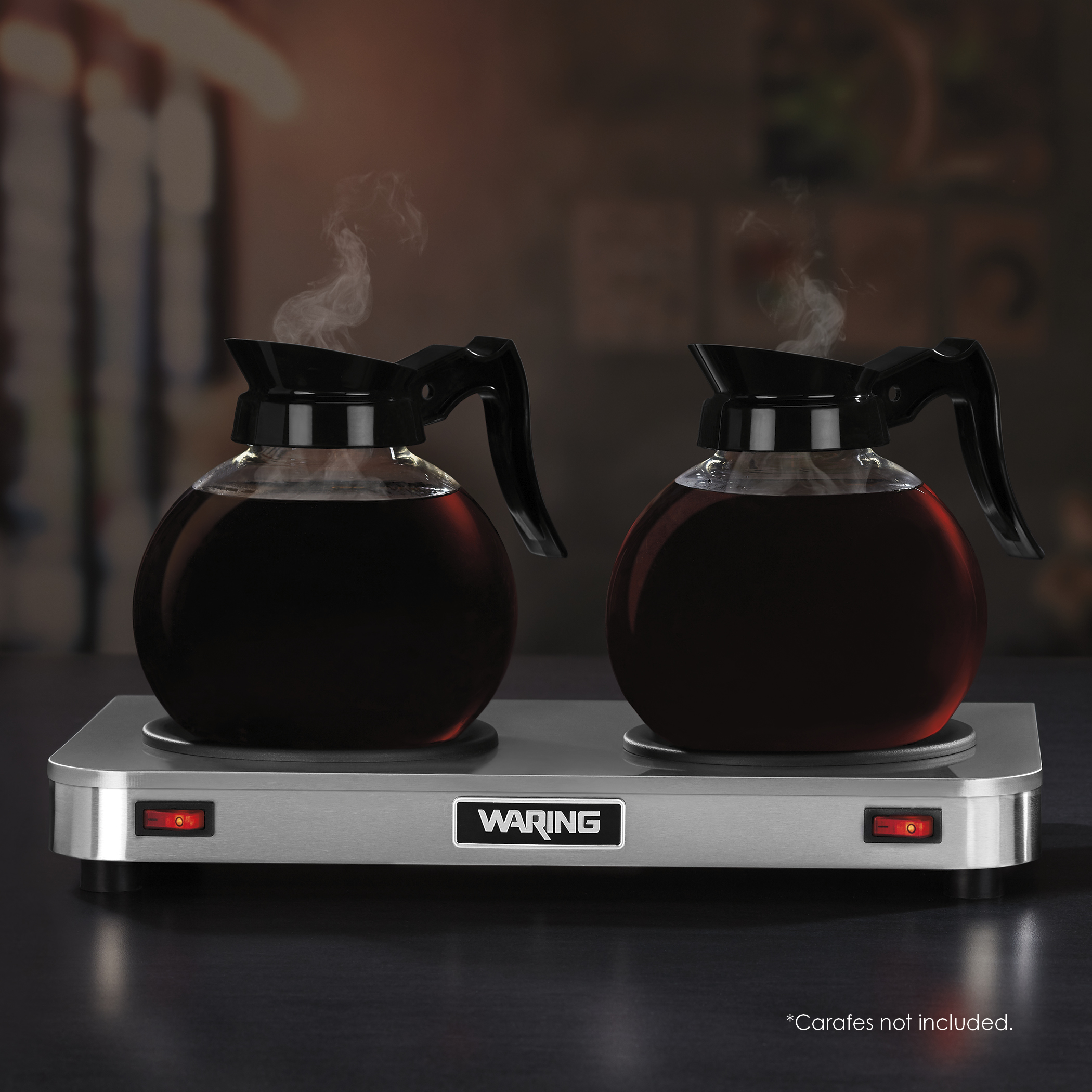 Double-Burner Coffee Warmer