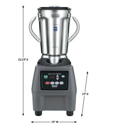 The Legend One-Gallon Food Blender with Electronic Keypad and Timer image number 0
