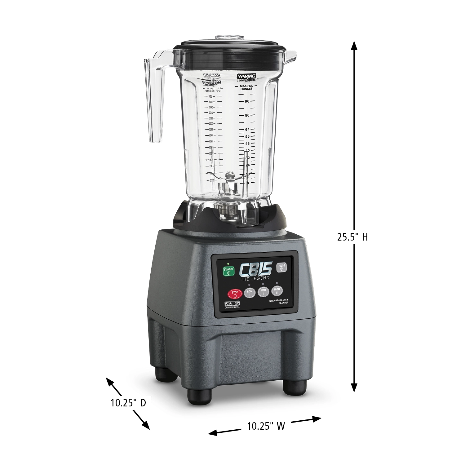 The Legend One-Gallon Food Blender with Copolyester Container image number 0