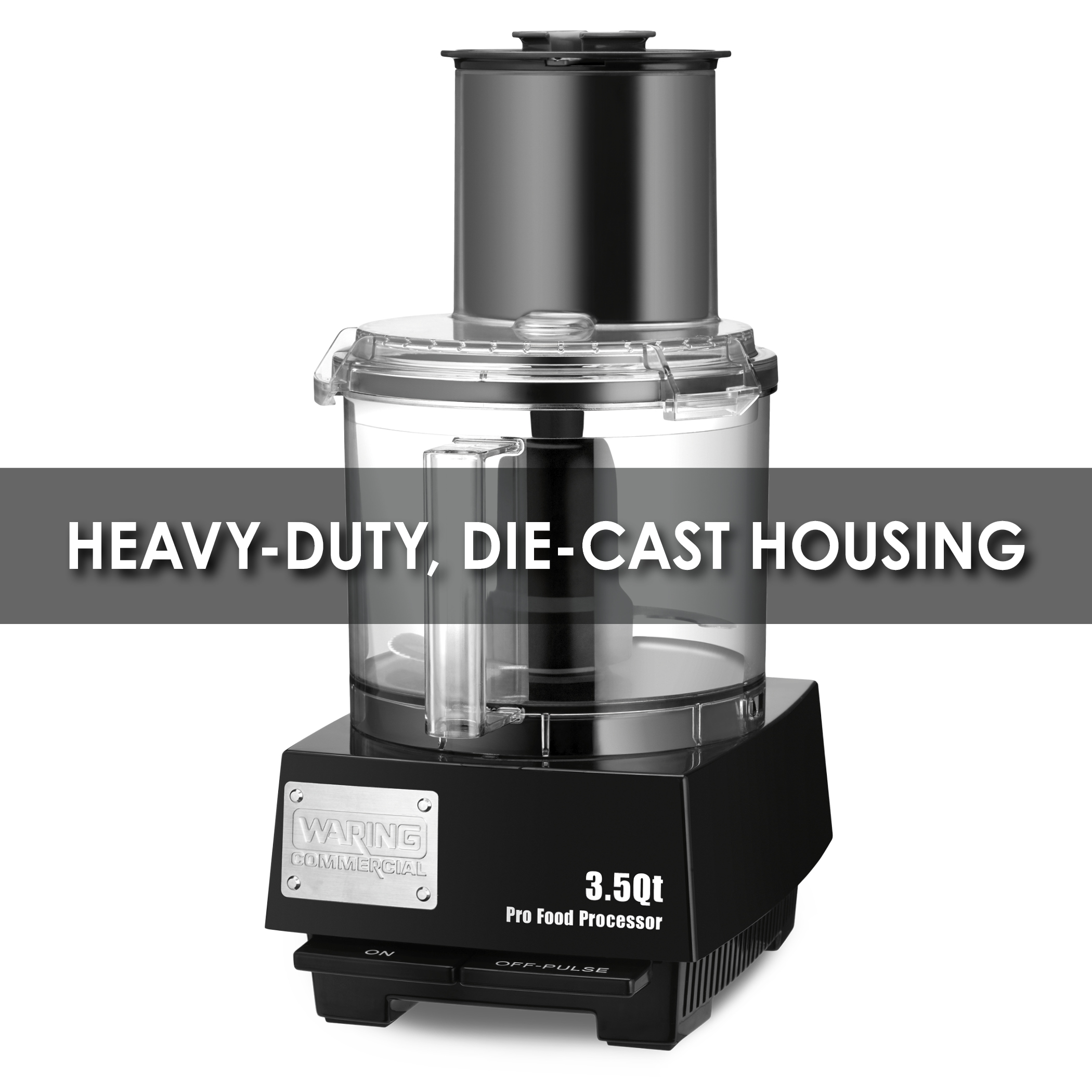 3.5-Quart and Continuous-Feed Food Processor