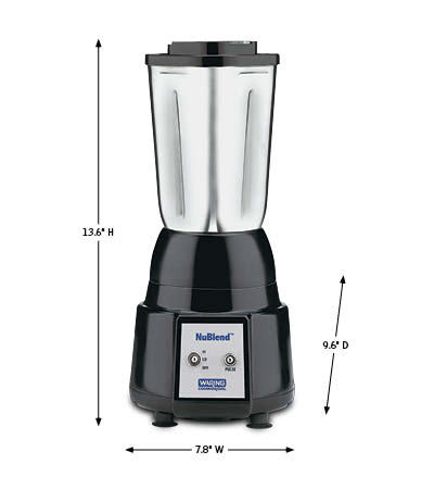 NuBlend&reg; 3/4 HP Blender with 32 oz Stainless Steel Container &ndash; Made in the USA* image number 0