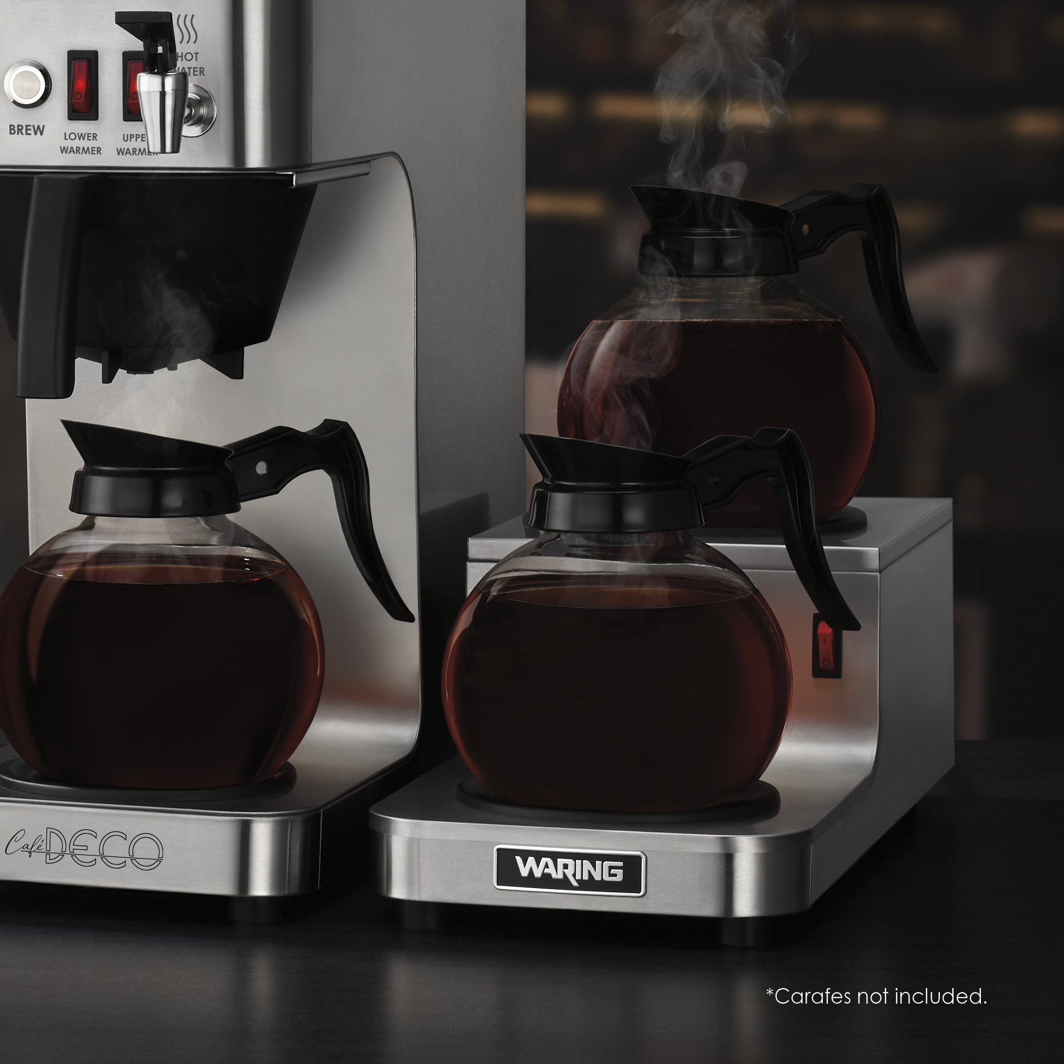 Step-Up, Double Coffee Warmer