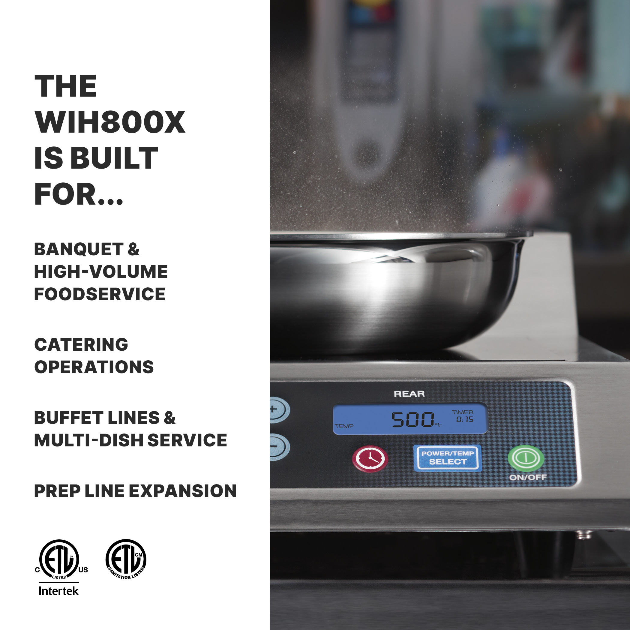 Step-Up Double Induction Range
