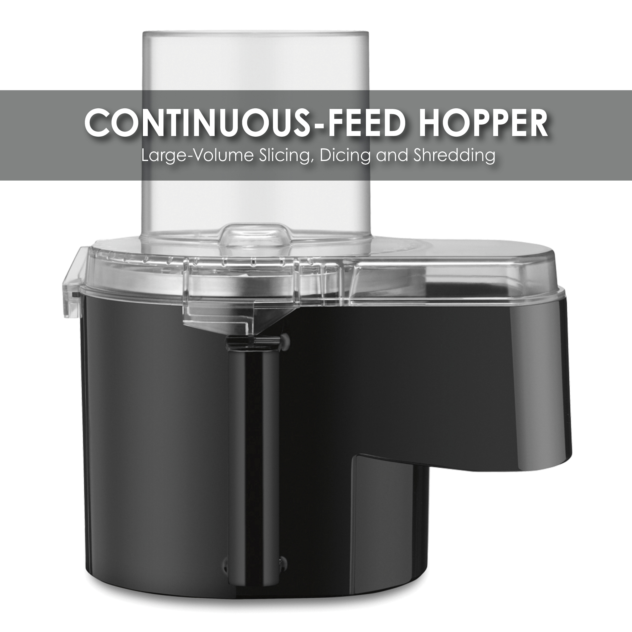 3.5-Quart and Continuous-Feed Food Processor